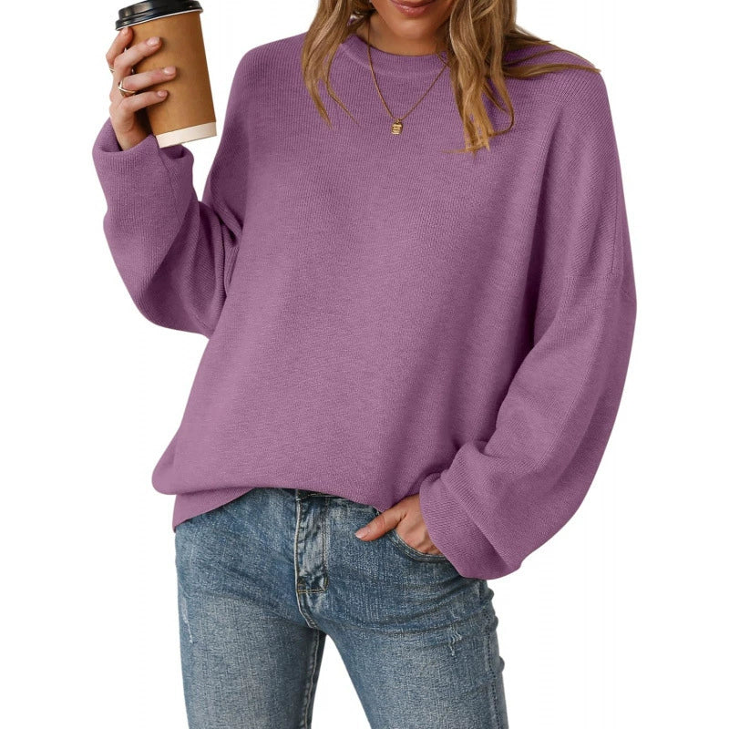 Women's Wool Blend Oversized Sweater