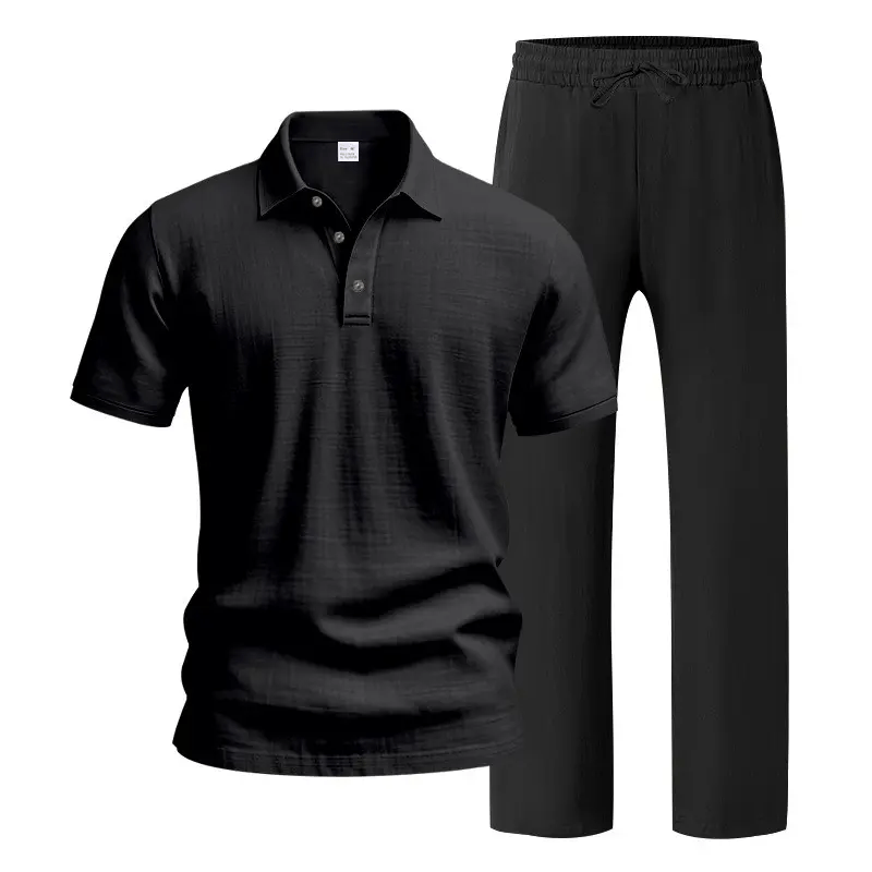 🌴Men's Linen Beach Two Piece Set