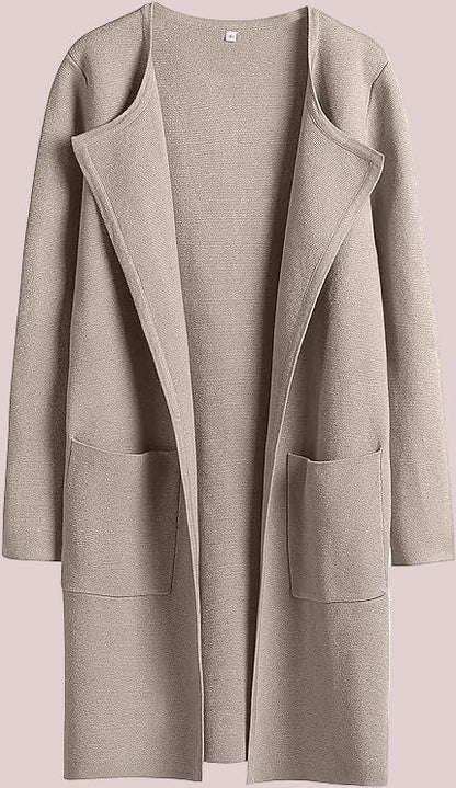 Women's Open Front Knit Cardigan
