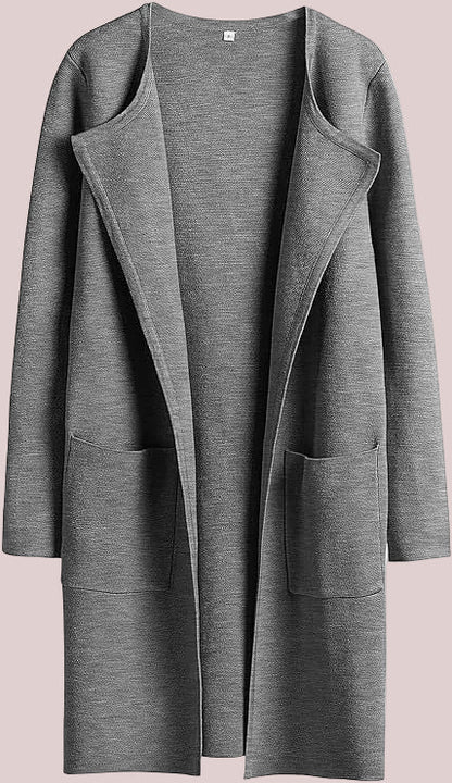 Women's Open Front Knit Cardigan