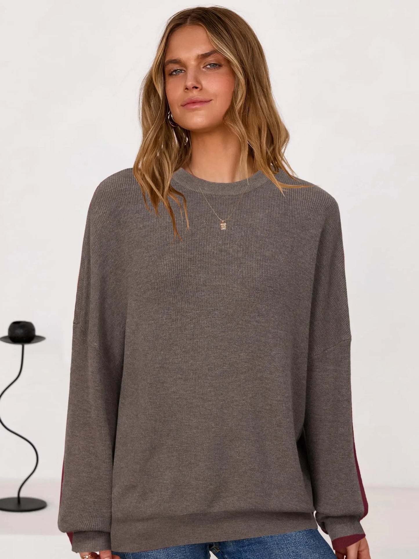 Women's Wool Blend Oversized Sweater