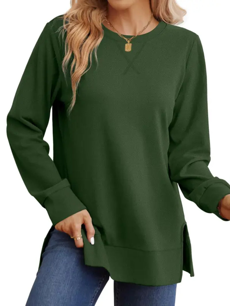Dark Green tunic top