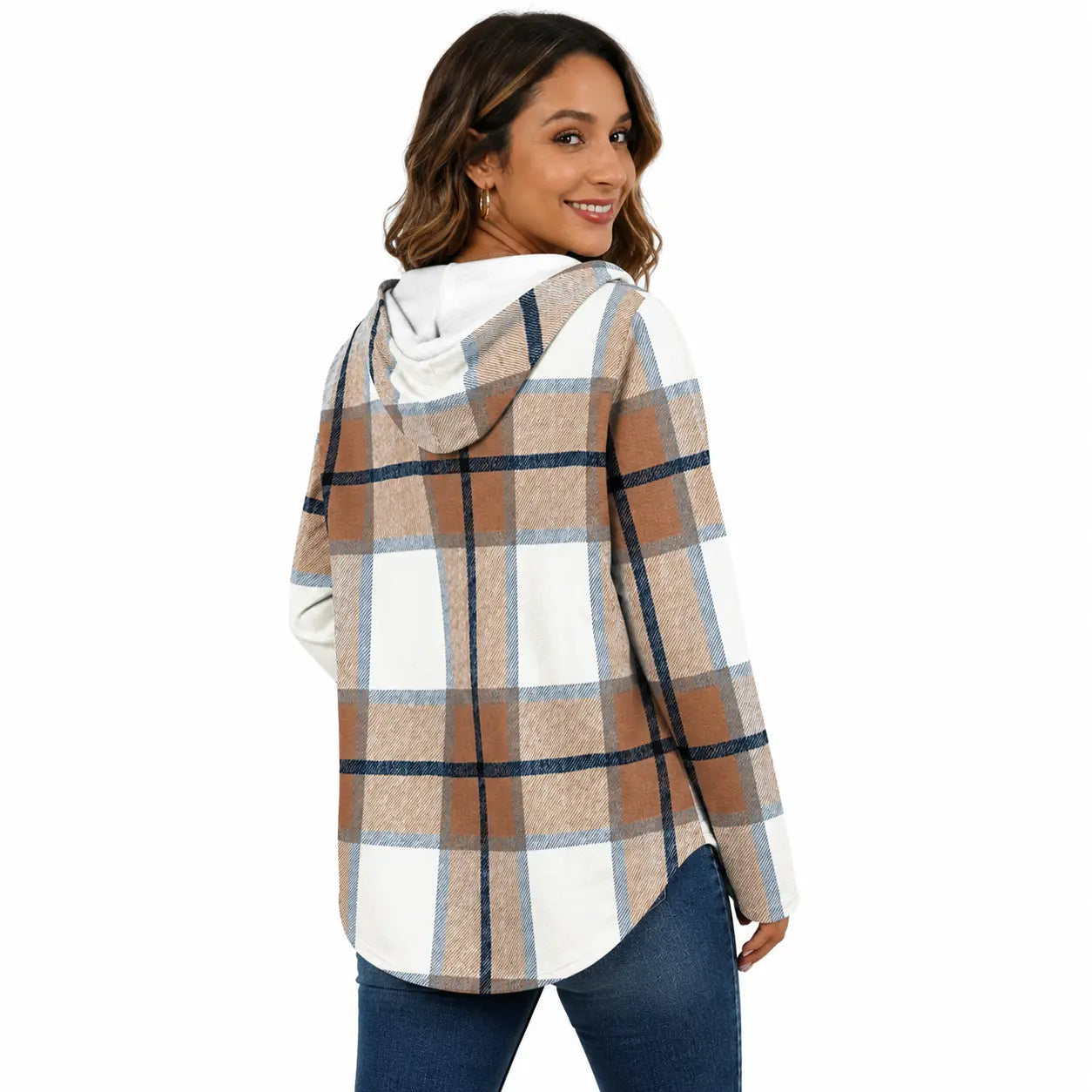 Women’s Oversized Hooded Long Sleeve Pullover