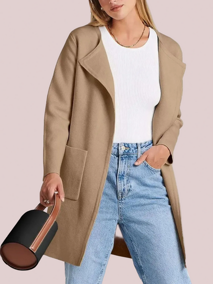 Women's Open Front Knit Cardigan