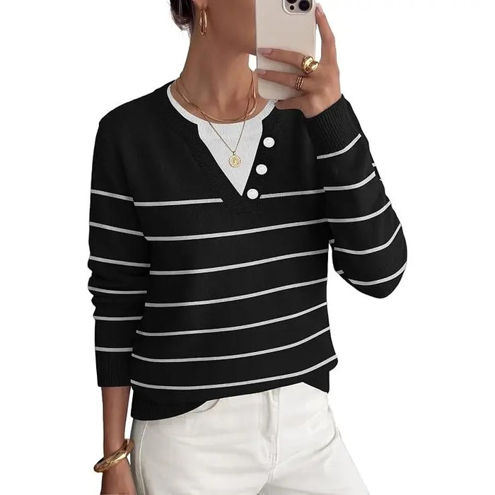 Striped Black