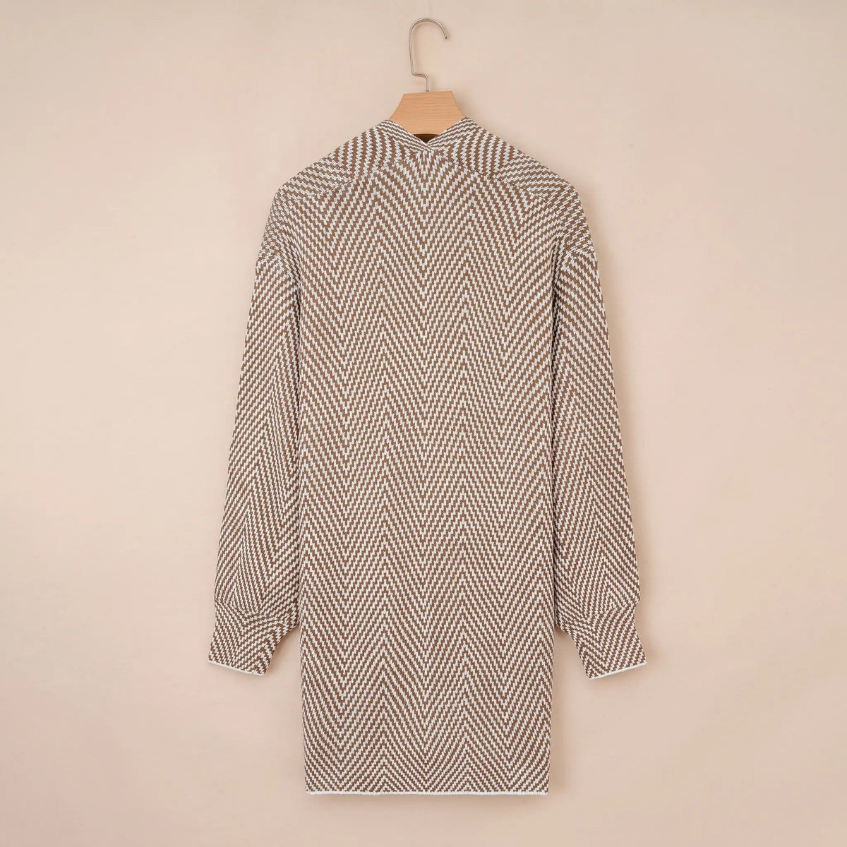 🧥Women's Open Front Herringbone Cardigan Sweaters