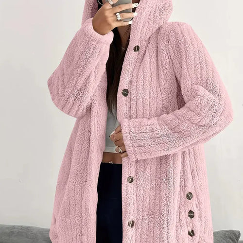 Women’s Lightweight Plush Hhooded Jacket