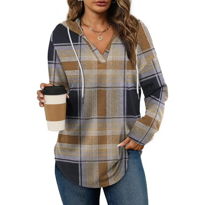 Women’s Oversized Hooded Long Sleeve Pullover