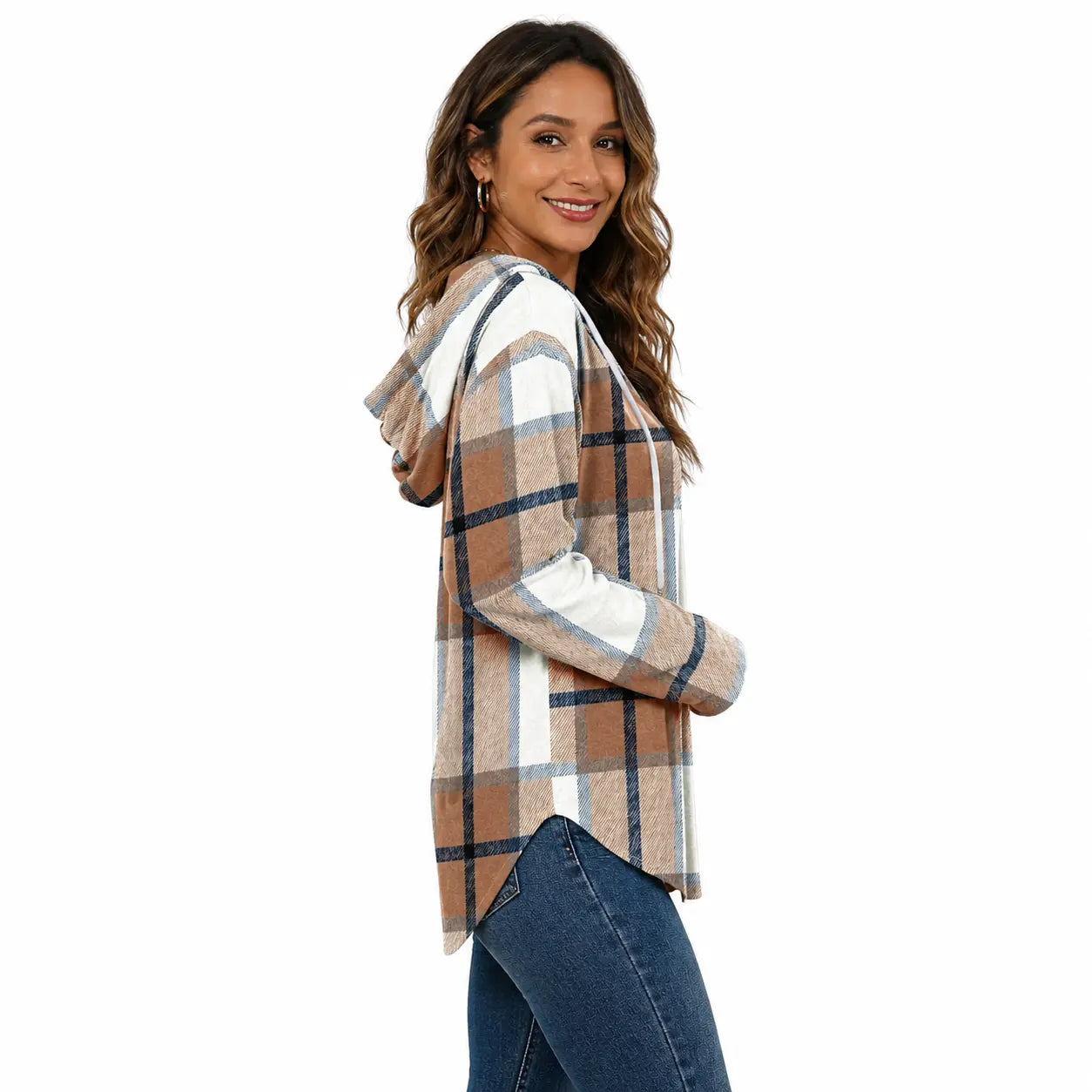 Women’s Oversized Hooded Long Sleeve Pullover