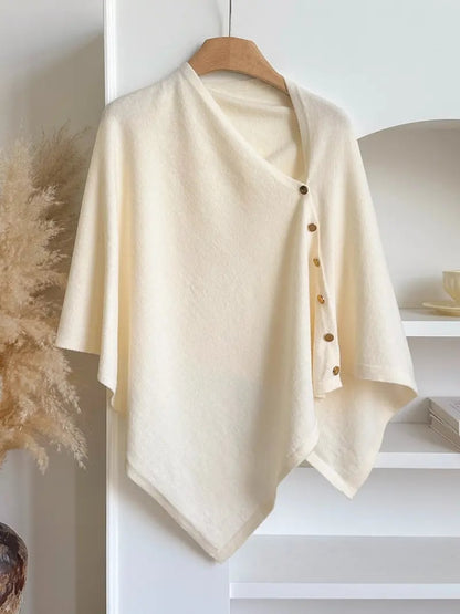 Women's Versatile Knitted Shawls Scarf Poncho Sweater-🍂 Cozy Autumn Cape
