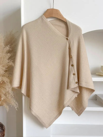 Women's Versatile Knitted Shawls Scarf Poncho Sweater-🍂 Cozy Autumn Cape