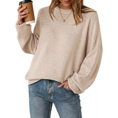 Women's Wool Blend Oversized Sweater