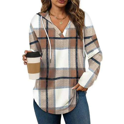 Women’s Oversized Hooded Long Sleeve Pullover