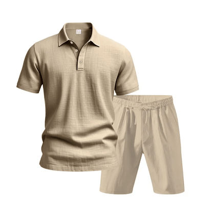 🌴Men's Linen Beach Two Piece Set