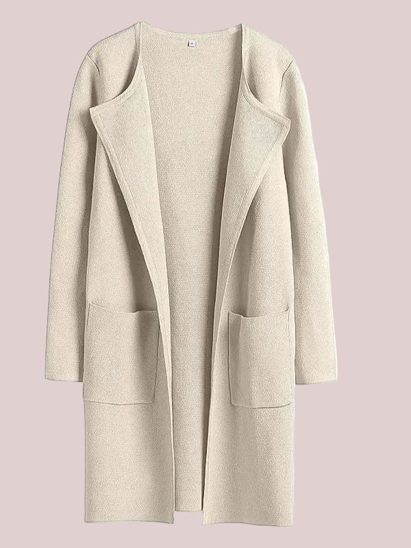Women's Open Front Knit Cardigan