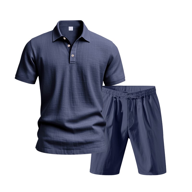 🌴Men's Linen Beach Two Piece Set