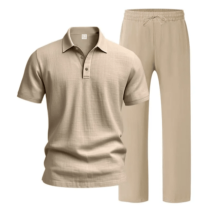 🌴Men's Linen Beach Two Piece Set