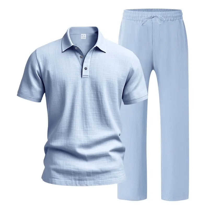 🌴Men's Linen Beach Two Piece Set
