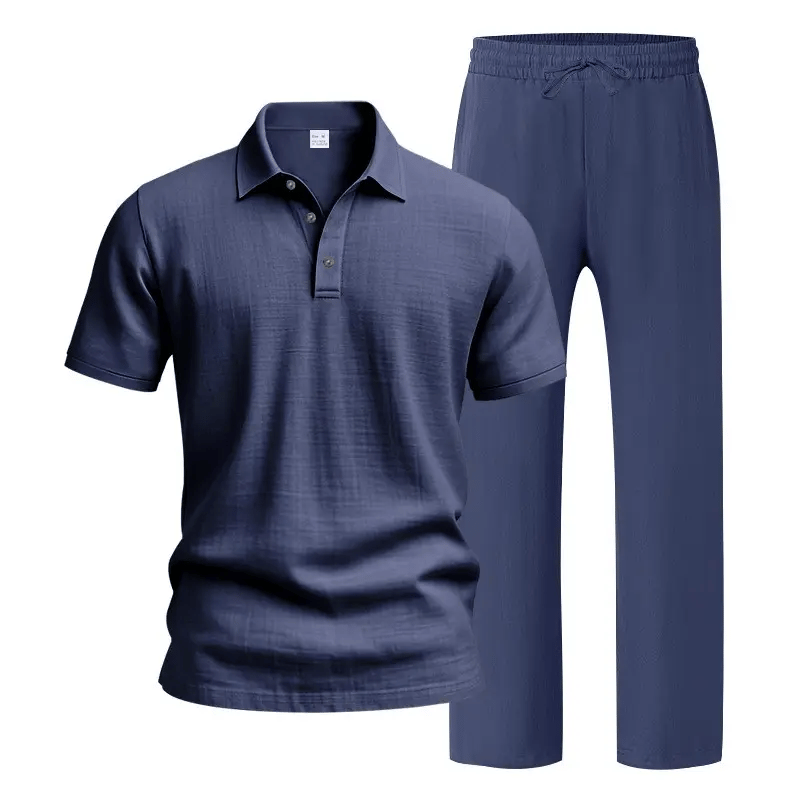 🌴Men's Linen Beach Two Piece Set