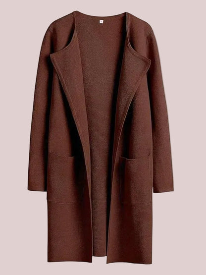 Women's Open Front Knit Cardigan
