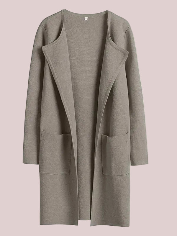 Women's Open Front Knit Cardigan