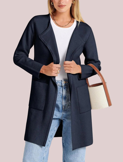 Women's Open Front Knit Cardigan