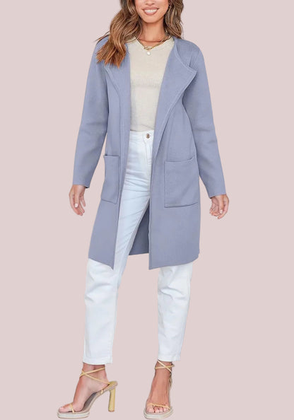 Women's Open Front Knit Cardigan