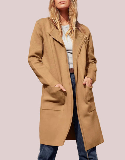 Women's Open Front Knit Cardigan
